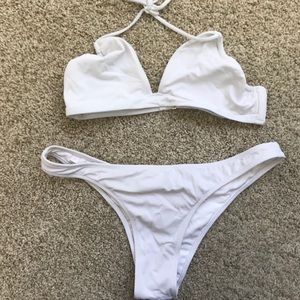 Victorias Secret French Bikini Top & Itsy Bottom M